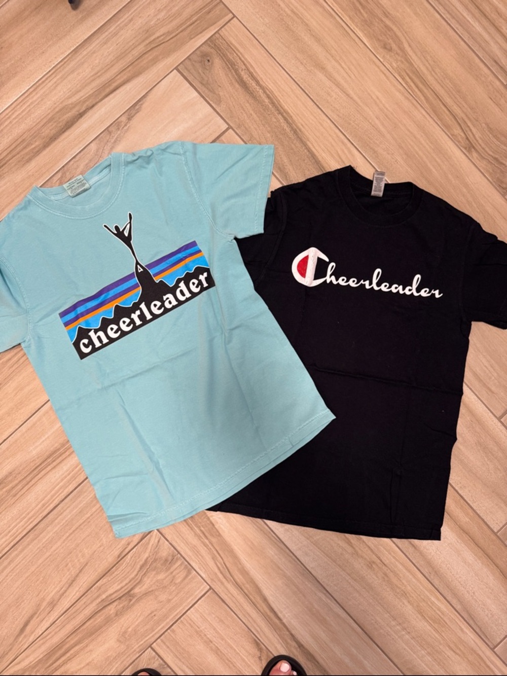 Cheerleading Short Sleeve shirts Set